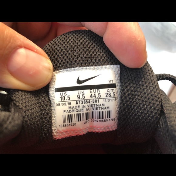 New Mens Nike Supreme Tailwinds IV Black size 10.5 - Picture 5 of 8